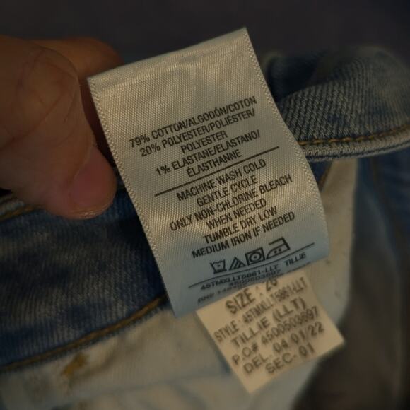 NWT Joe’s Jeans Light Wash Tillie Crop Boyfriend Jeans Size 28 - Picture 8 of 10